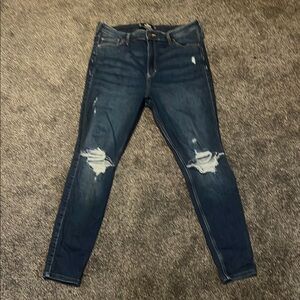 Hollister Deep Indigo Denim Jeans